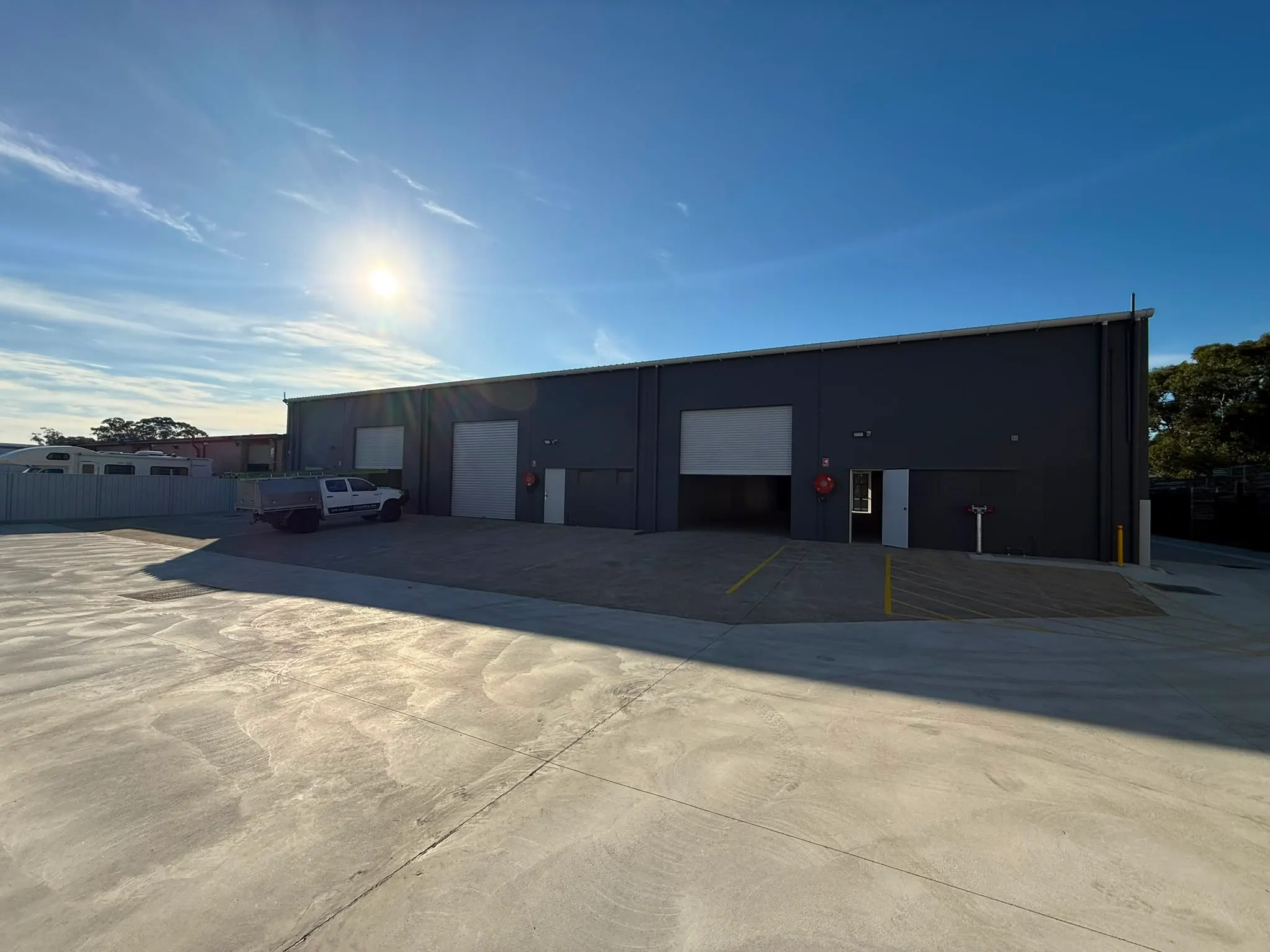 Commercial building on a JT Electrical NSW job